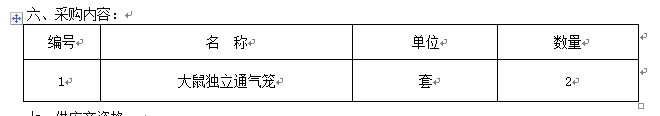 1487cc威斯尼斯动物实验中心设备配套设施采购项目招标公告